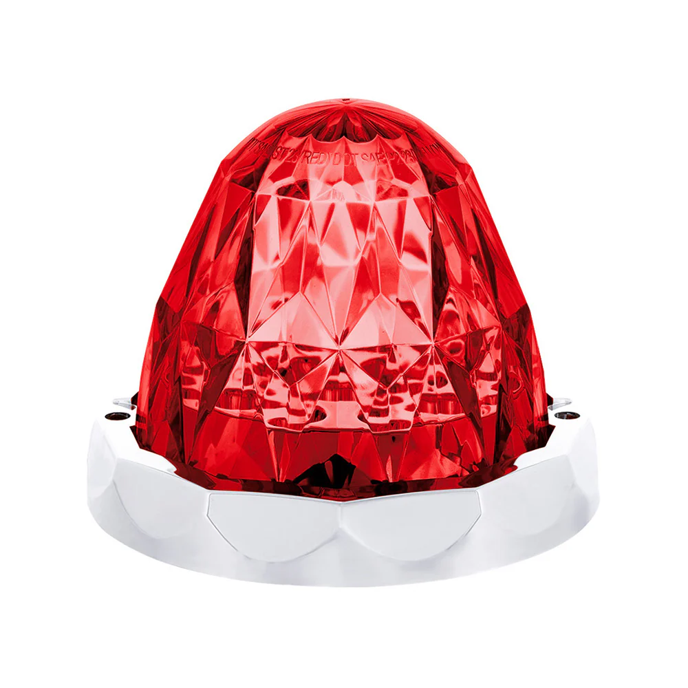 3" Dual Function Crystal Watermelon 19 LED Light with Bezel - Image 8