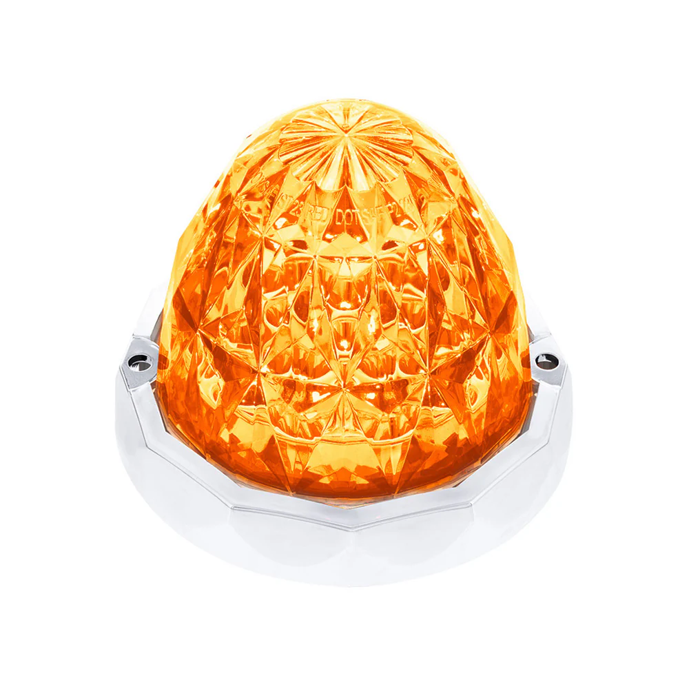 3" Dual Function Crystal Watermelon 19 LED Light with Bezel - Image 9