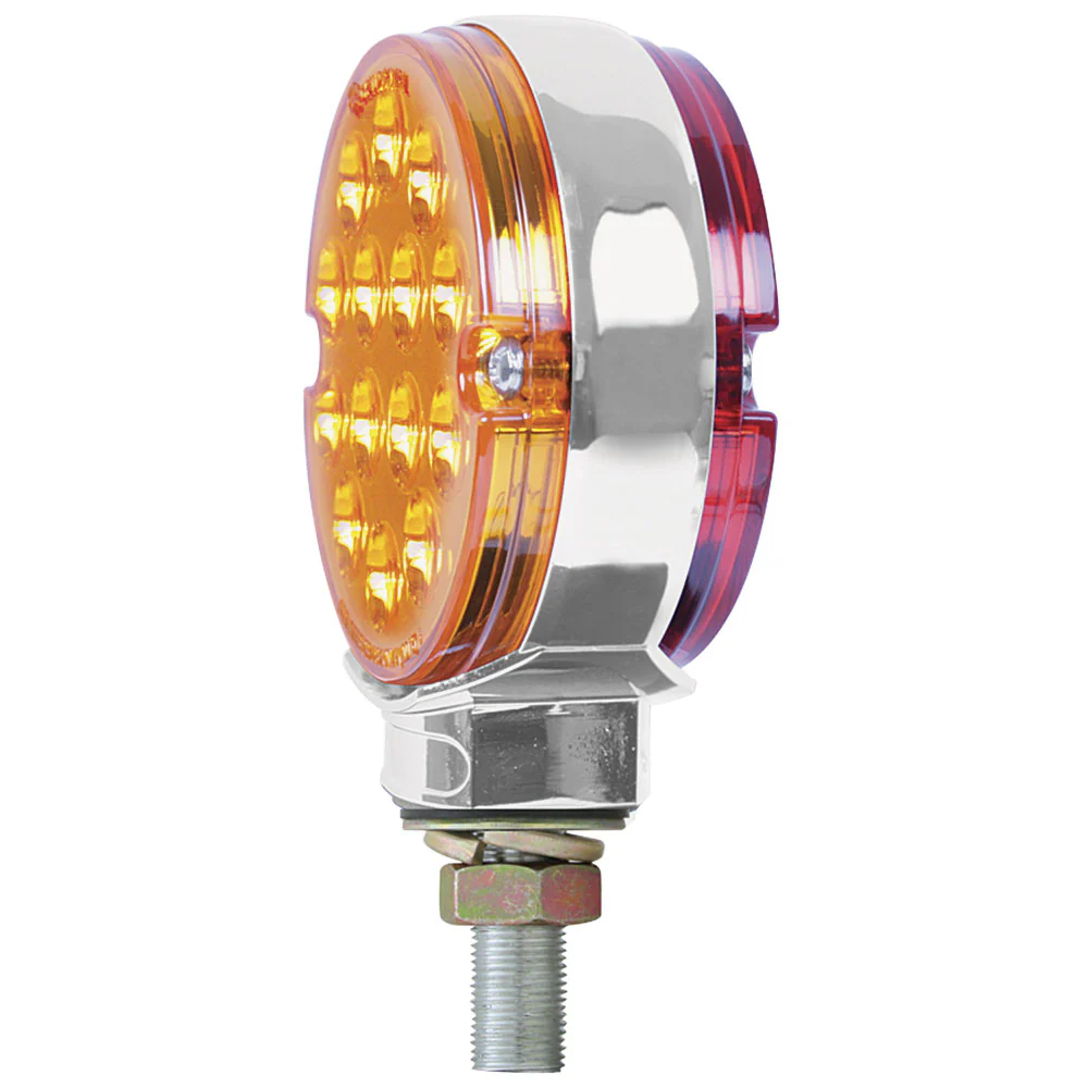 3" Pearl Round Double Face LED Light
