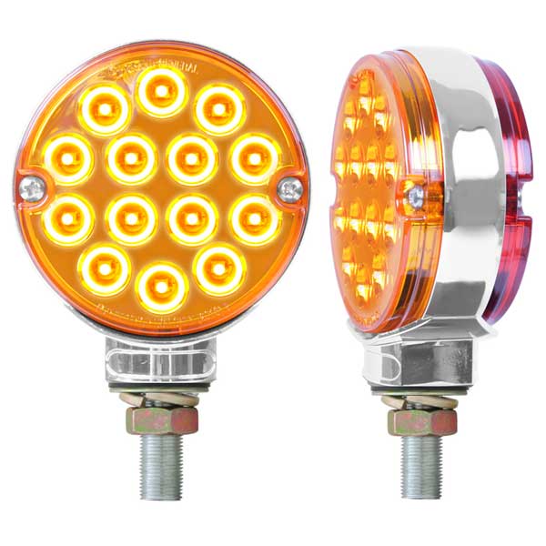 3" Pearl Round Double Face LED Light - Image 2