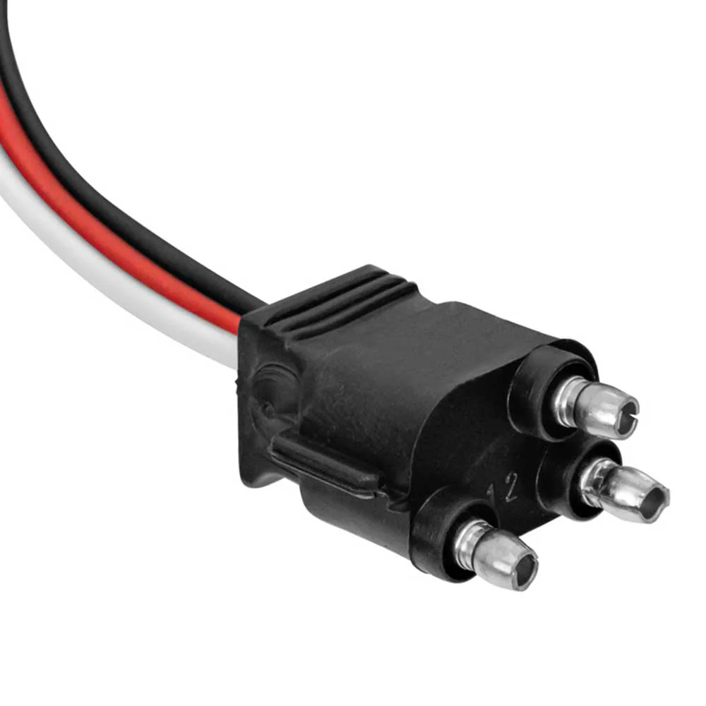 3 Prong Pigtail Plug 12" Lead - 10 Pack - Image 3