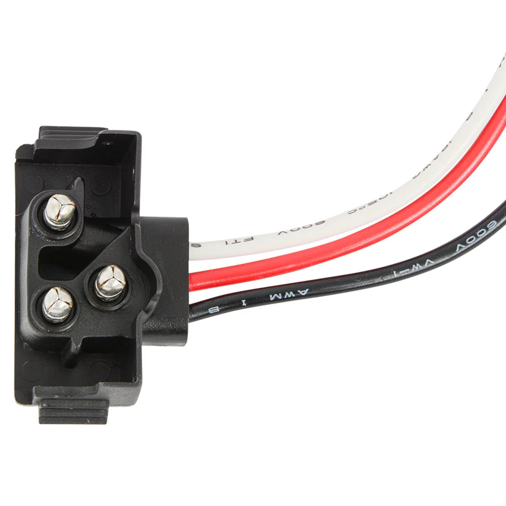 3 Prong Right Angle Pigtail Plug 24" Lead