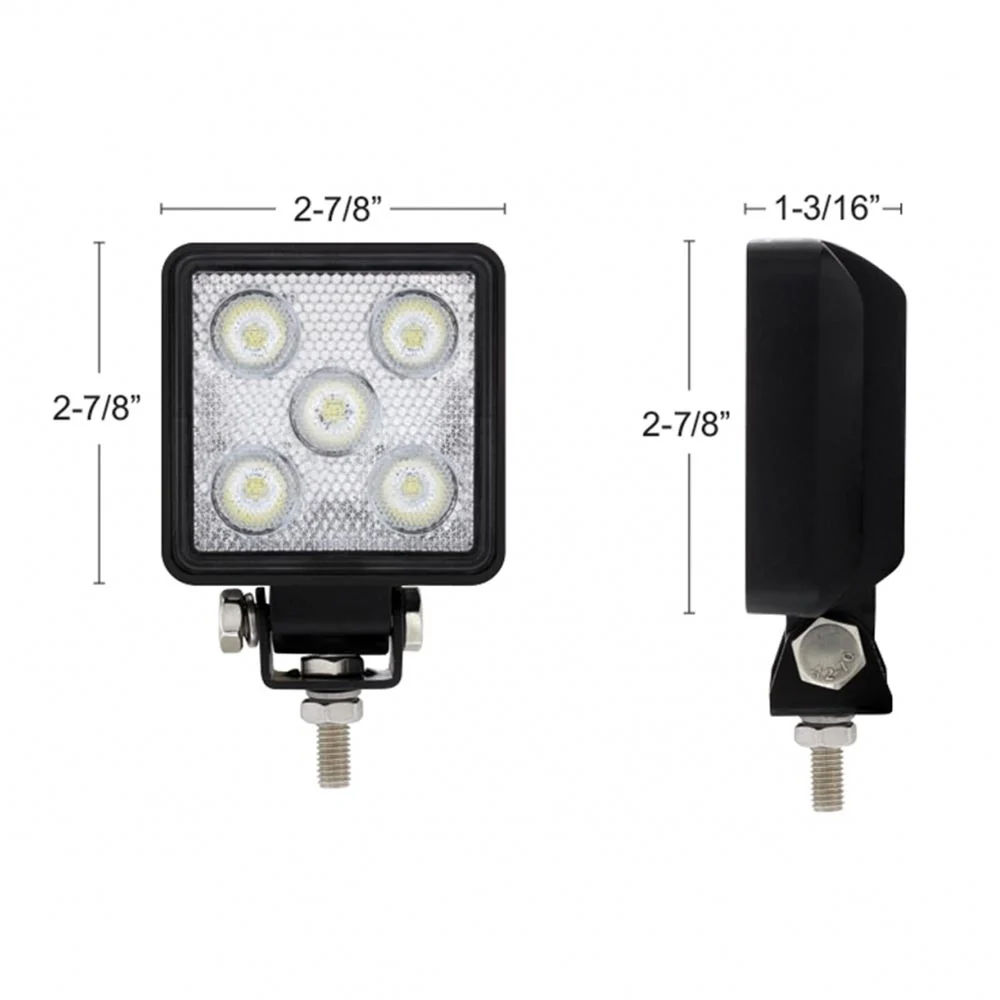 3" Square 5 High Power LED Flood Light - Image 4