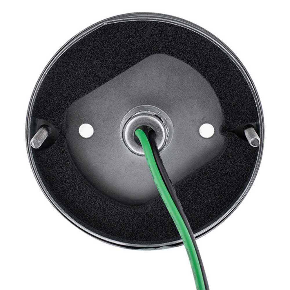 3" Watermelon Glass Dual Function Flush Mount Kit with LED Bulb - Image 10