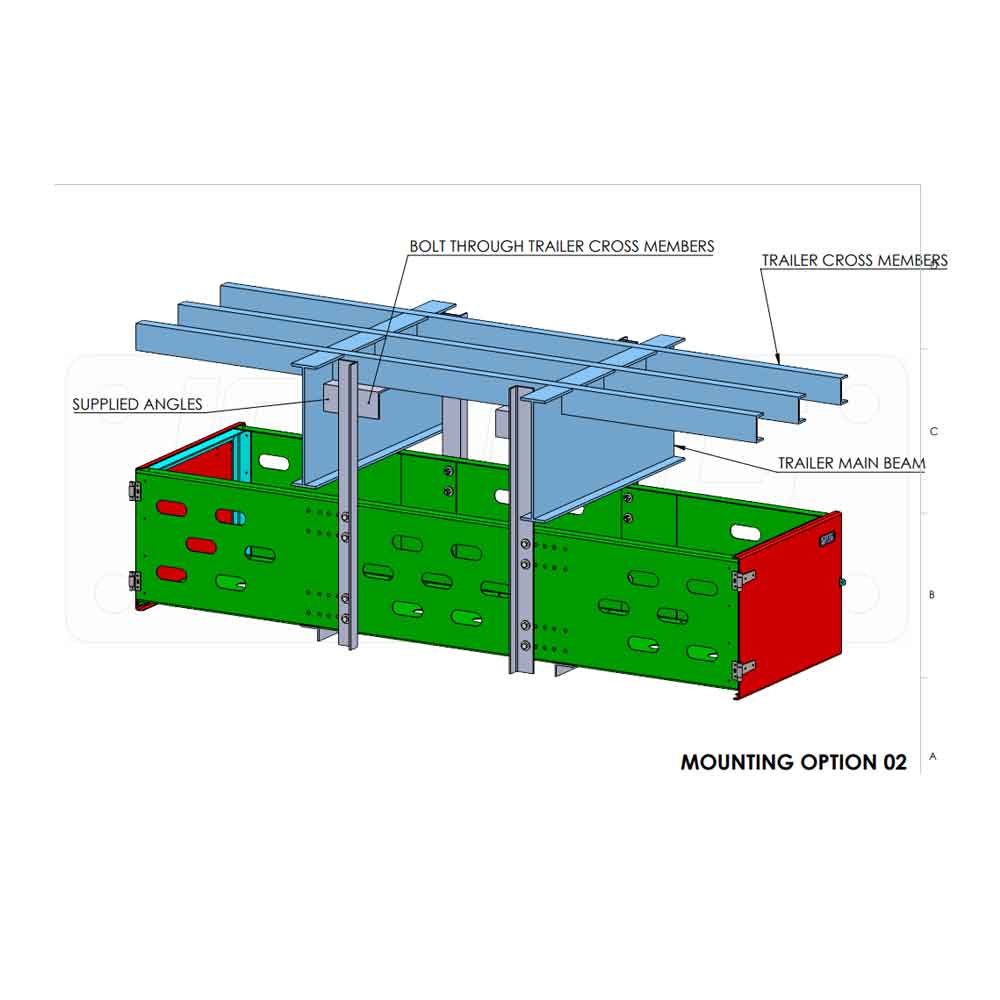 30" Enclosed Wood Holder Box - Image 4