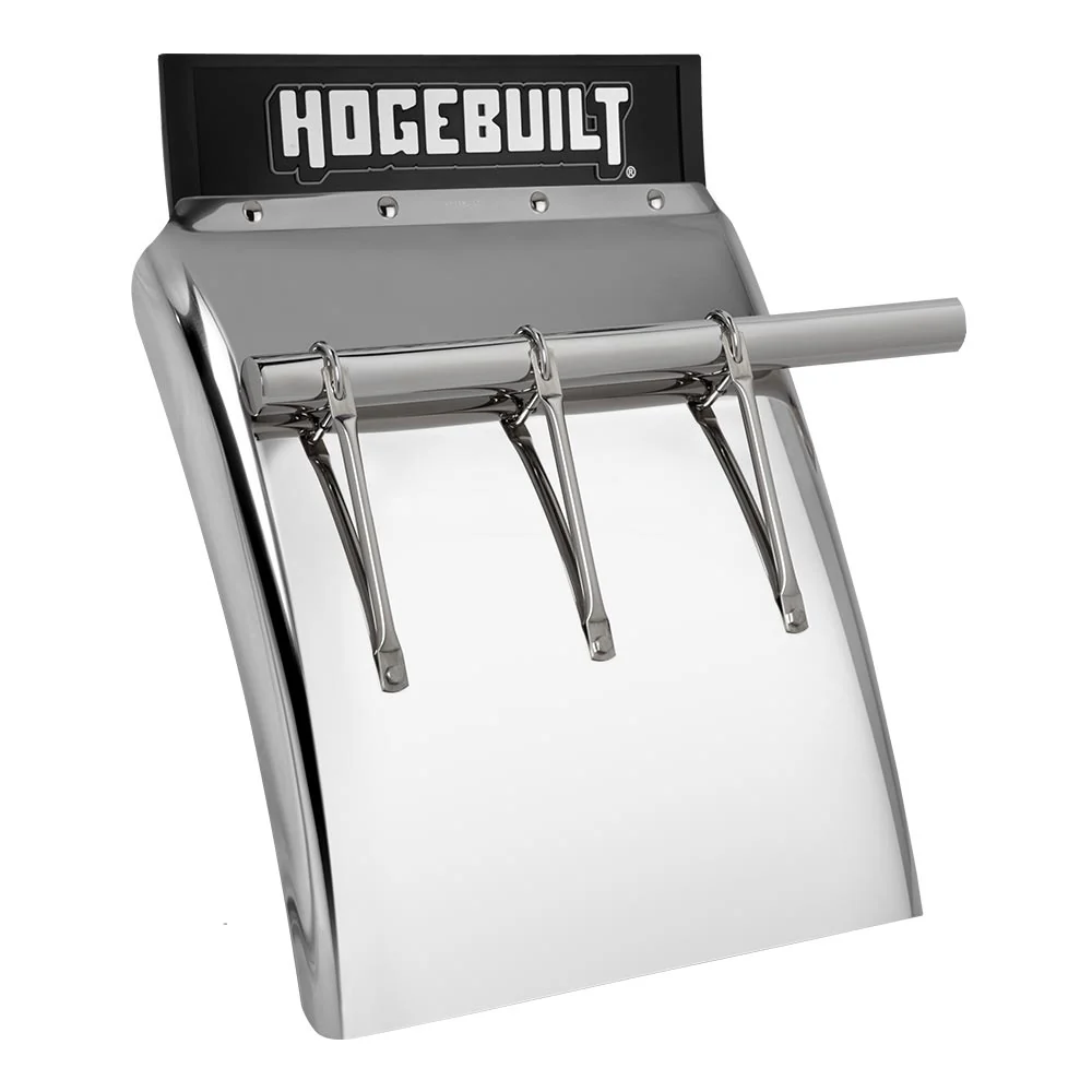 30" Stainless U-Bolt Style Quarter Fenders