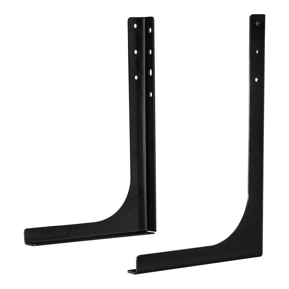 30" Steel L Mounting Brackets