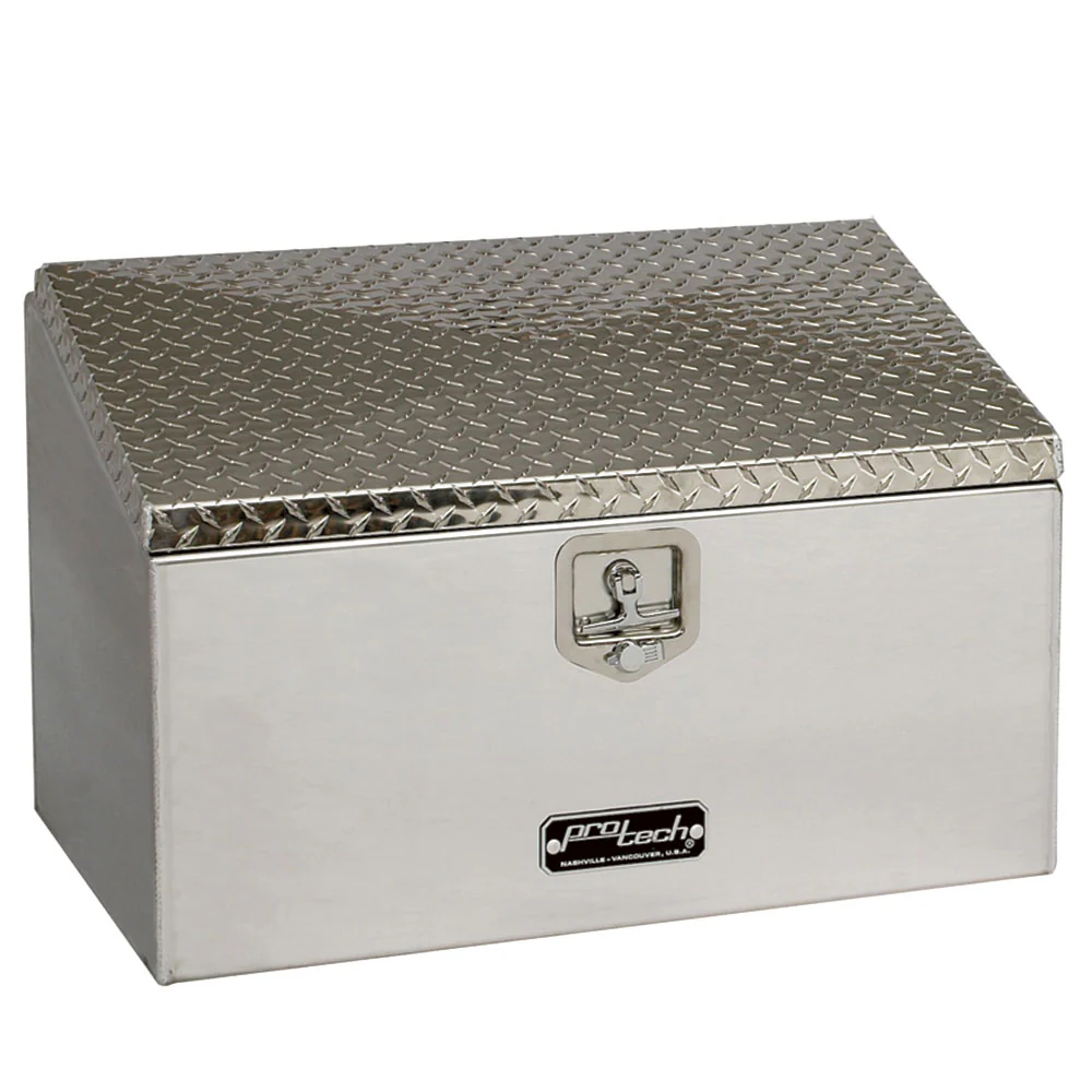 30"L x 20"H x 20"D Aluminum Slope Top Tool Box - Image 3