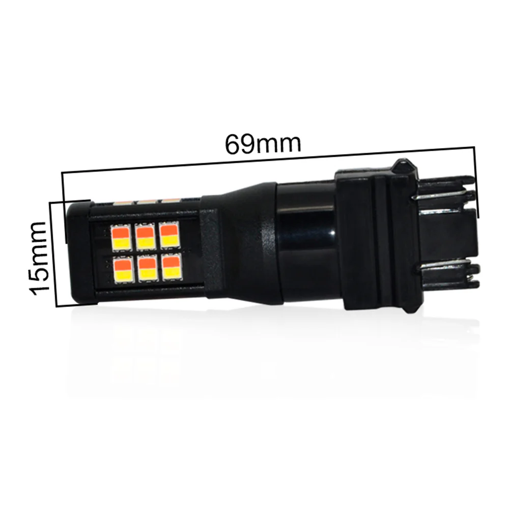 3157 Switchback Headlight Turn Signal LED Bulb - Image 3