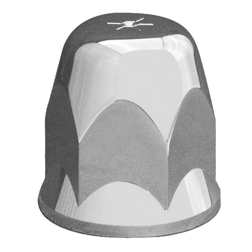 33mm Alcoa Chrome Plastic Nut Cover - Push On