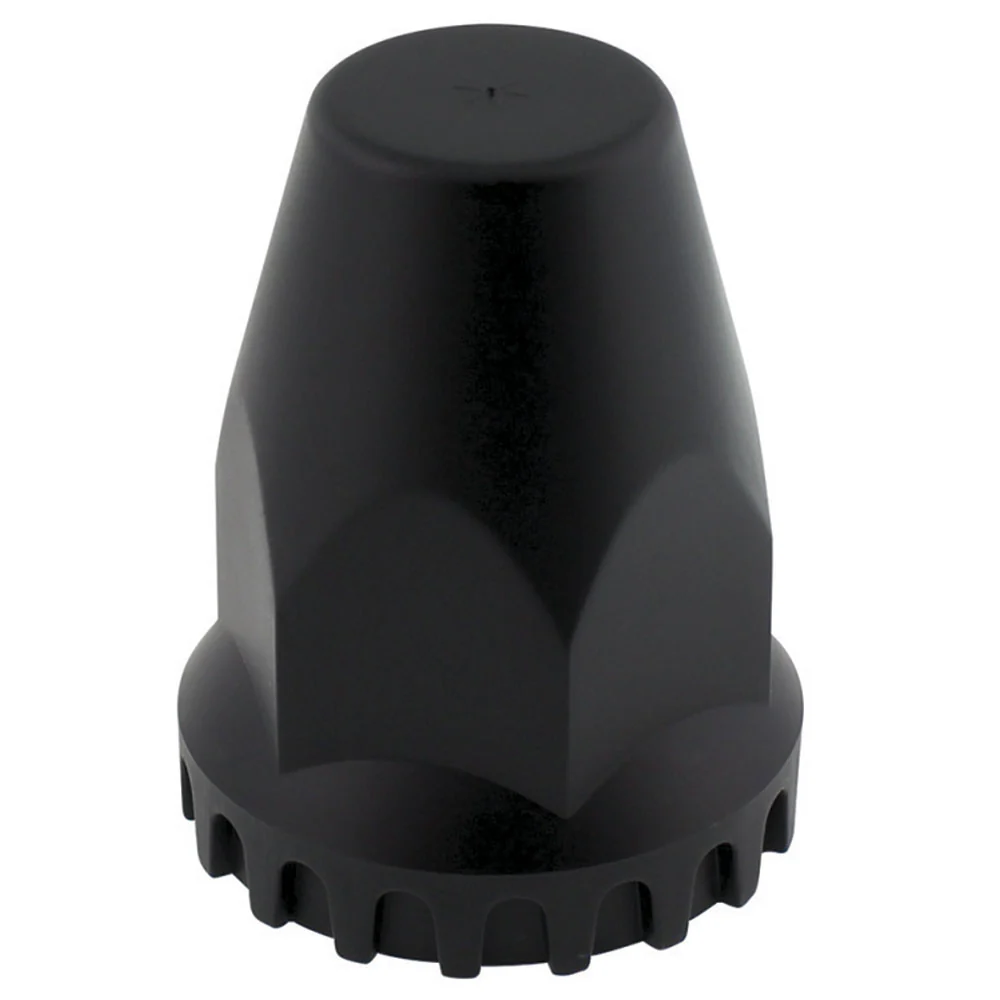 33mm Black Classic Nut Cover - Thread On