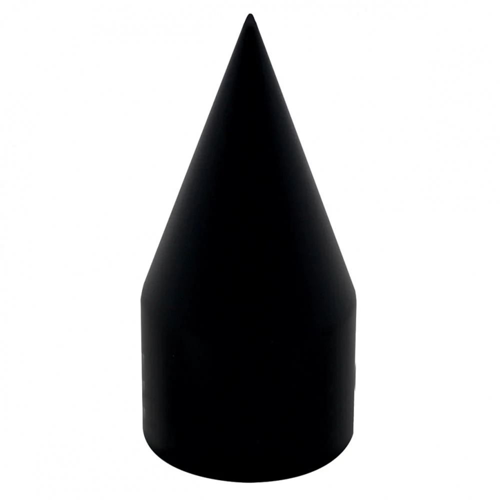 33mm Black Spike Nut Cover - Thread On 60PK - Image 2