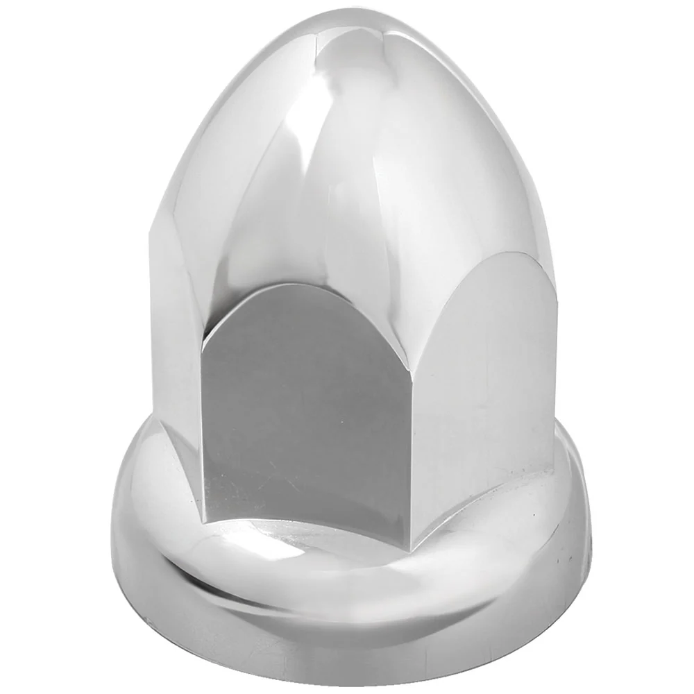 33mm Chrome Plastic Bullet Nut Cover - Push On