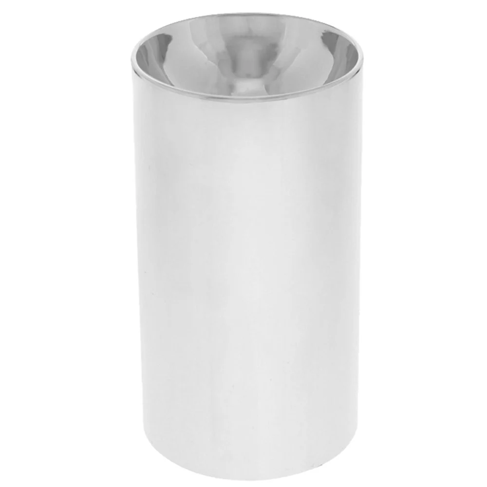 33mm Chrome Plastic Concave Nut Cover - Thread On - Image 2