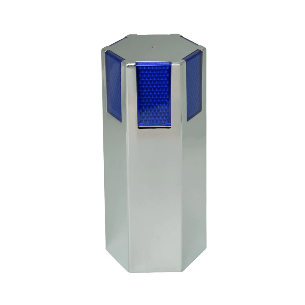 33mm Hex Lug Nut Cover with Reflector-Thread-On