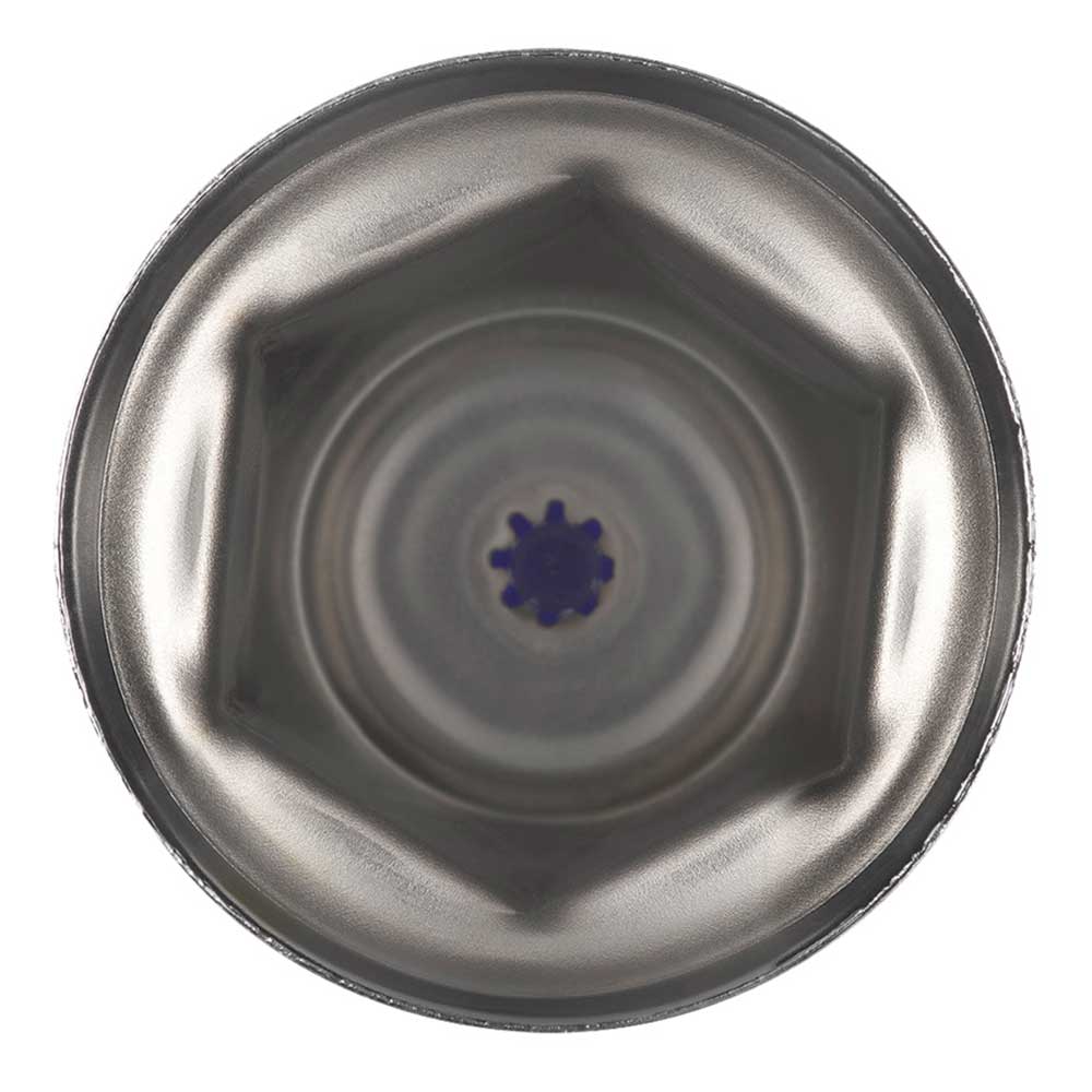 33mm x 2" Chrome Steel Reflector Nut Cover with Flange - Push On - Image 10