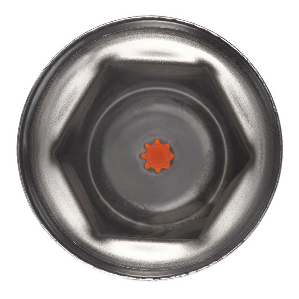 33mm x 2" Chrome Steel Reflector Nut Cover with Flange - Push On - Image 9