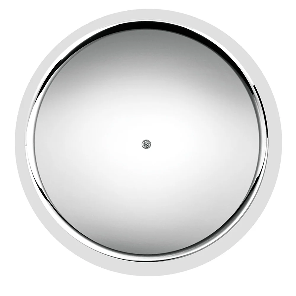 33mm x 3-3/8" Chrome Flat Top Hat Nut Cover, Thread On 60PK - Image 5