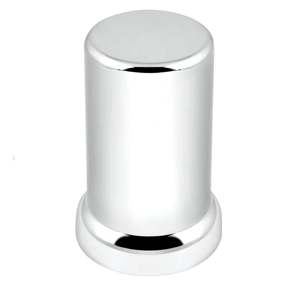 33mm x 3-3/8" Chrome Flat Top Hat Nut Cover, Thread On 60PK - Image 6