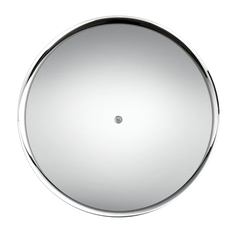33mm x 5" Chrome Flat Top Nut Cover, Thread On 10PK - Image 5