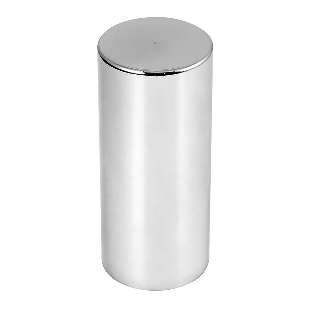 33mm x 5" Chrome Flat Top Nut Cover, Thread On 10PK - Image 6