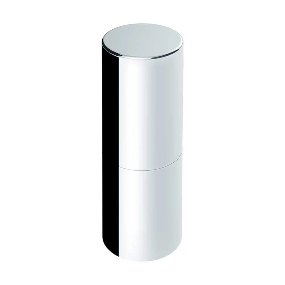 33mm x 6-1/2" Chrome Tall Cylinder Thread-On Nut Cover - 10 PK - Image 5