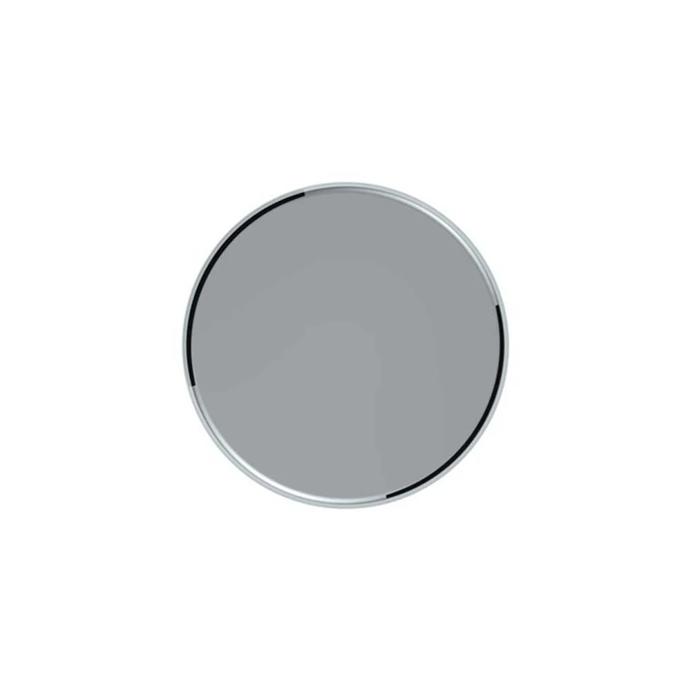 33mm x 6-1/2" Chrome Tall Cylinder Thread-On Nut Cover - 10 PK - Image 6