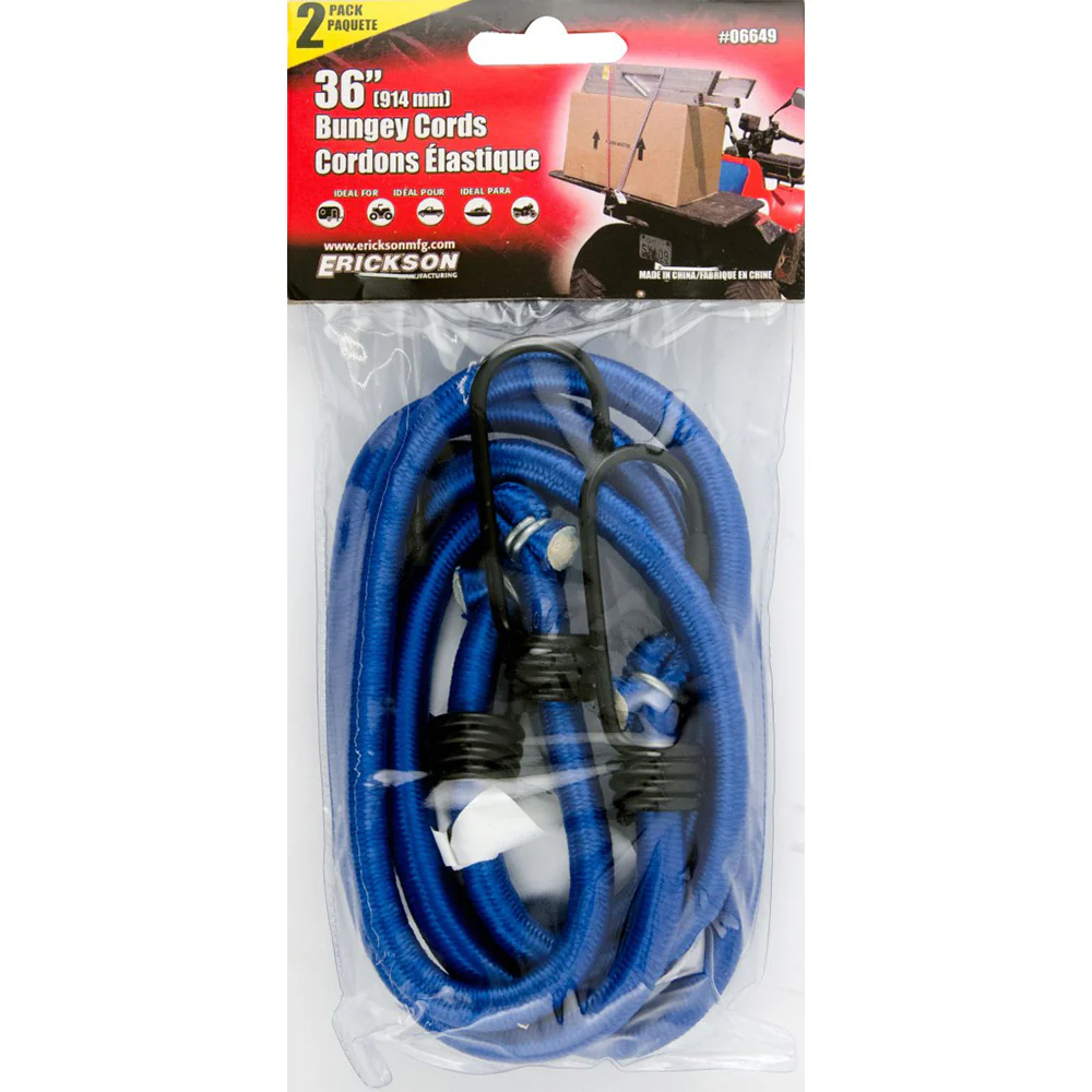 36" Bungey Cords 2PK