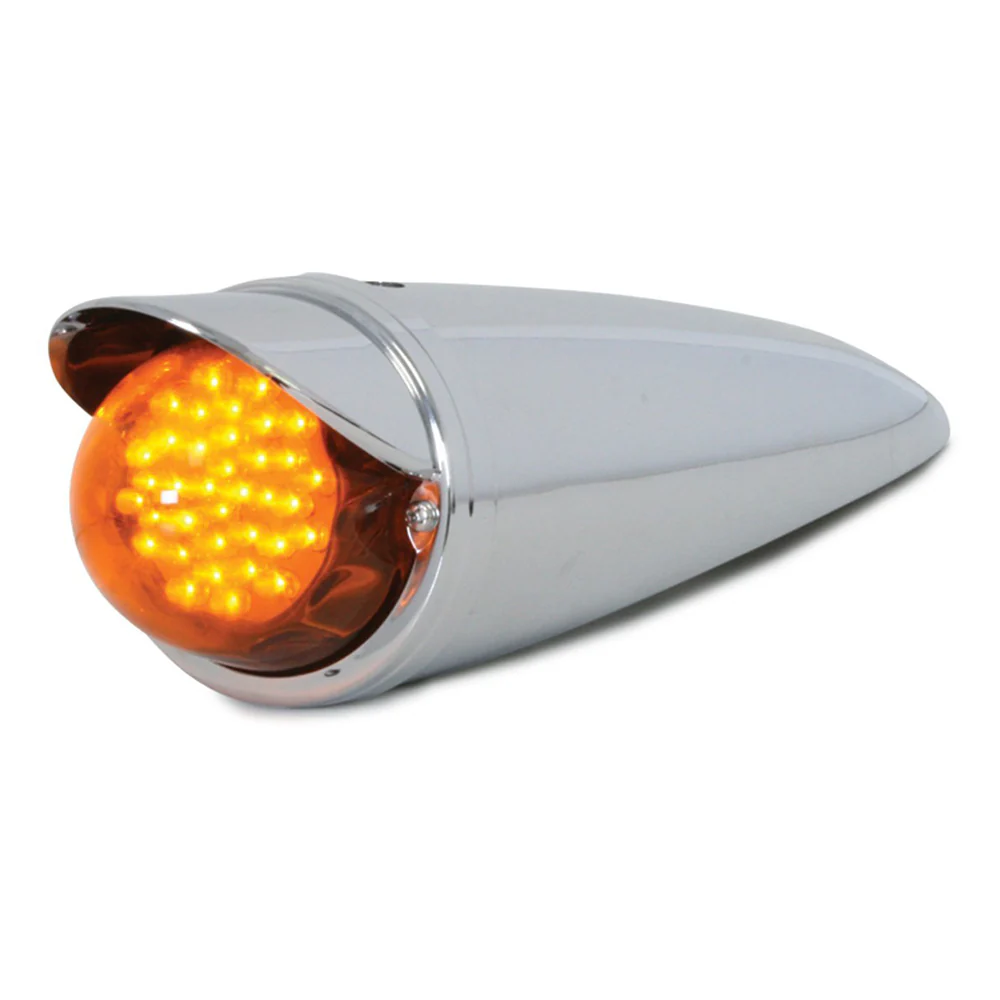 36 LED Classic Cab Light with Regular Glass Lens and Visor