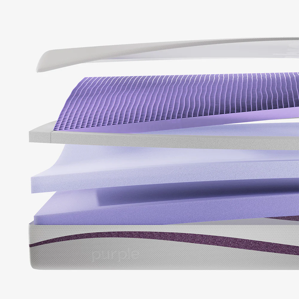 38" x 80" x 11" Purple Plus Mattress - Image 3