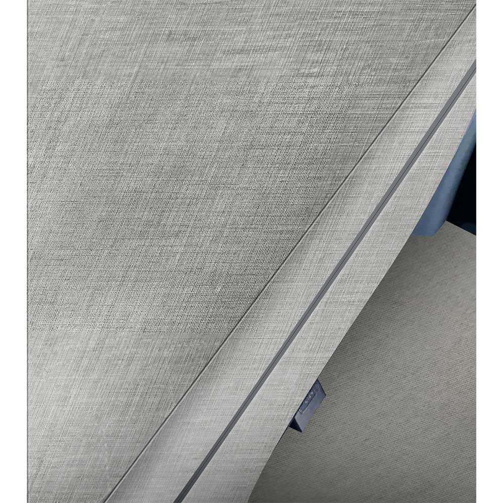 39" x 80" Grey Mattress Cover with Zip Up Closure
