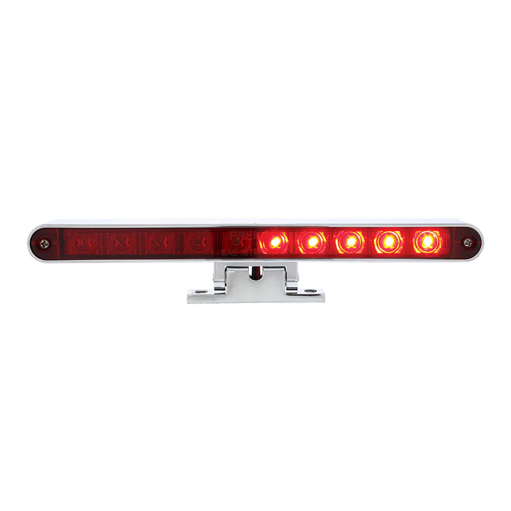 3rd Brake 10 Red Split Function Light with Swivel Pedestal Base - Image 4