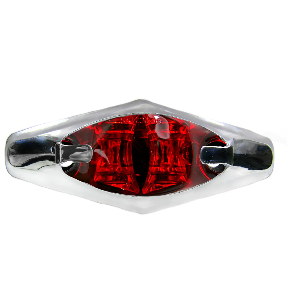 4-1/2" 2 LED Dragon Eye Marker Light 2 Wires - Image 3