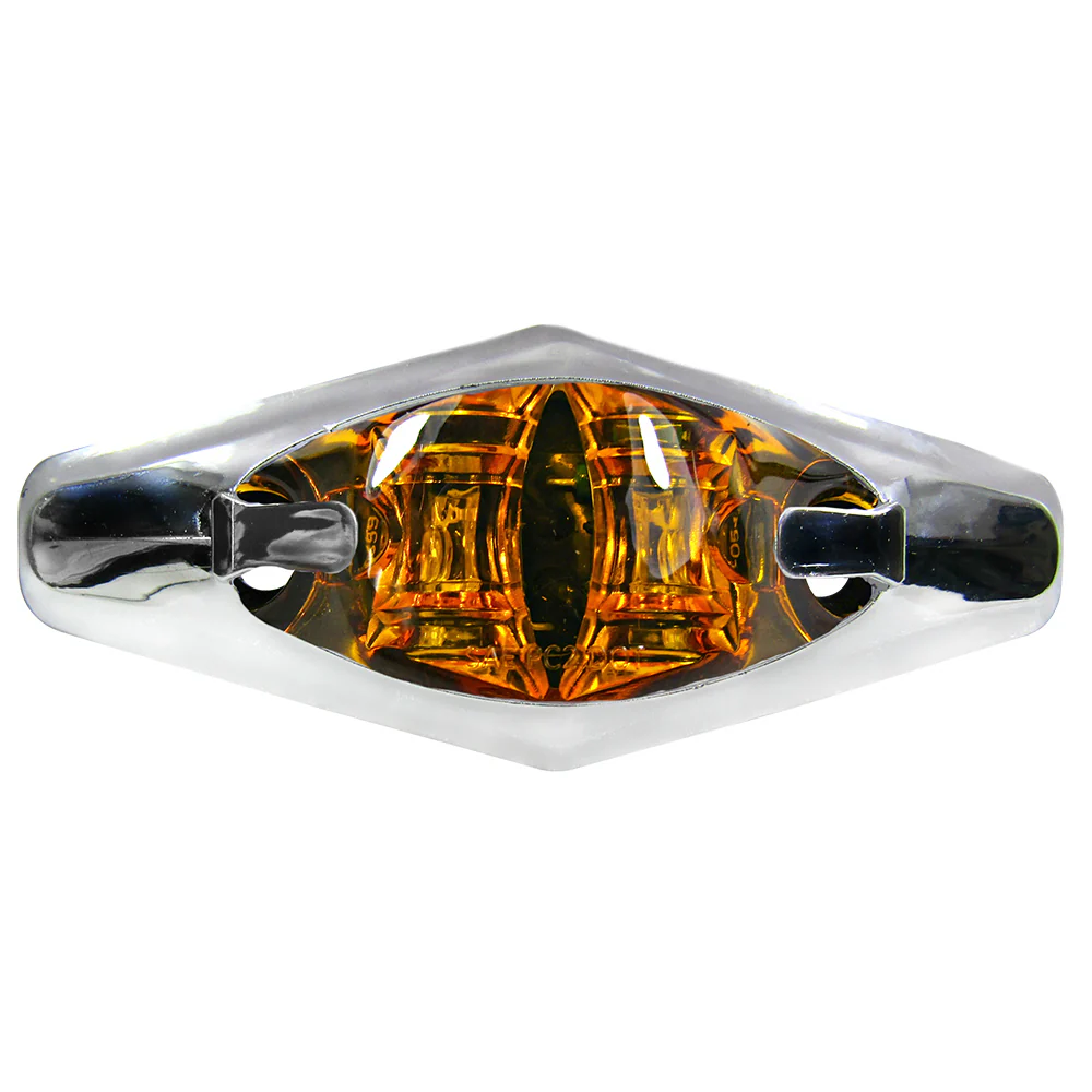 4-1/2" 2 LED Dragon Eye Marker Light 2 Wires - Image 5