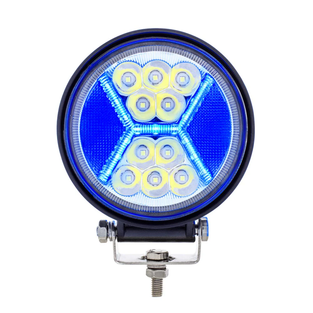 4-1/2" 24 LED Work Light with X Guide Light - Image 10