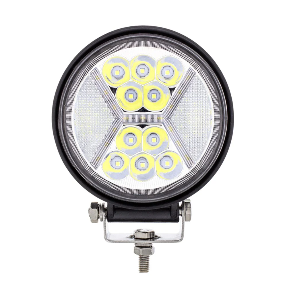4-1/2" 24 LED Work Light with X Guide Light - Image 2