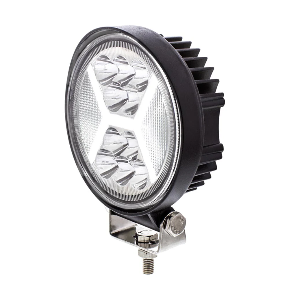 4-1/2" 24 LED Work Light with X Guide Light - Image 3