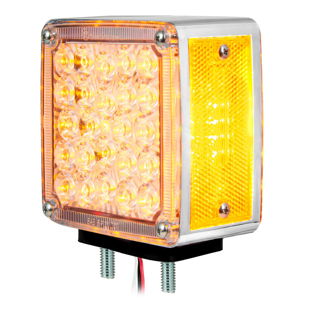 4-1/2" Pearl Double Face LED Pedestal Light - Image 19