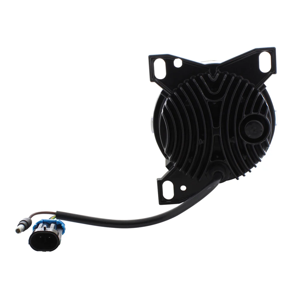 4-1/4" Black LED Fog Light with LED Light Bar - Image 4