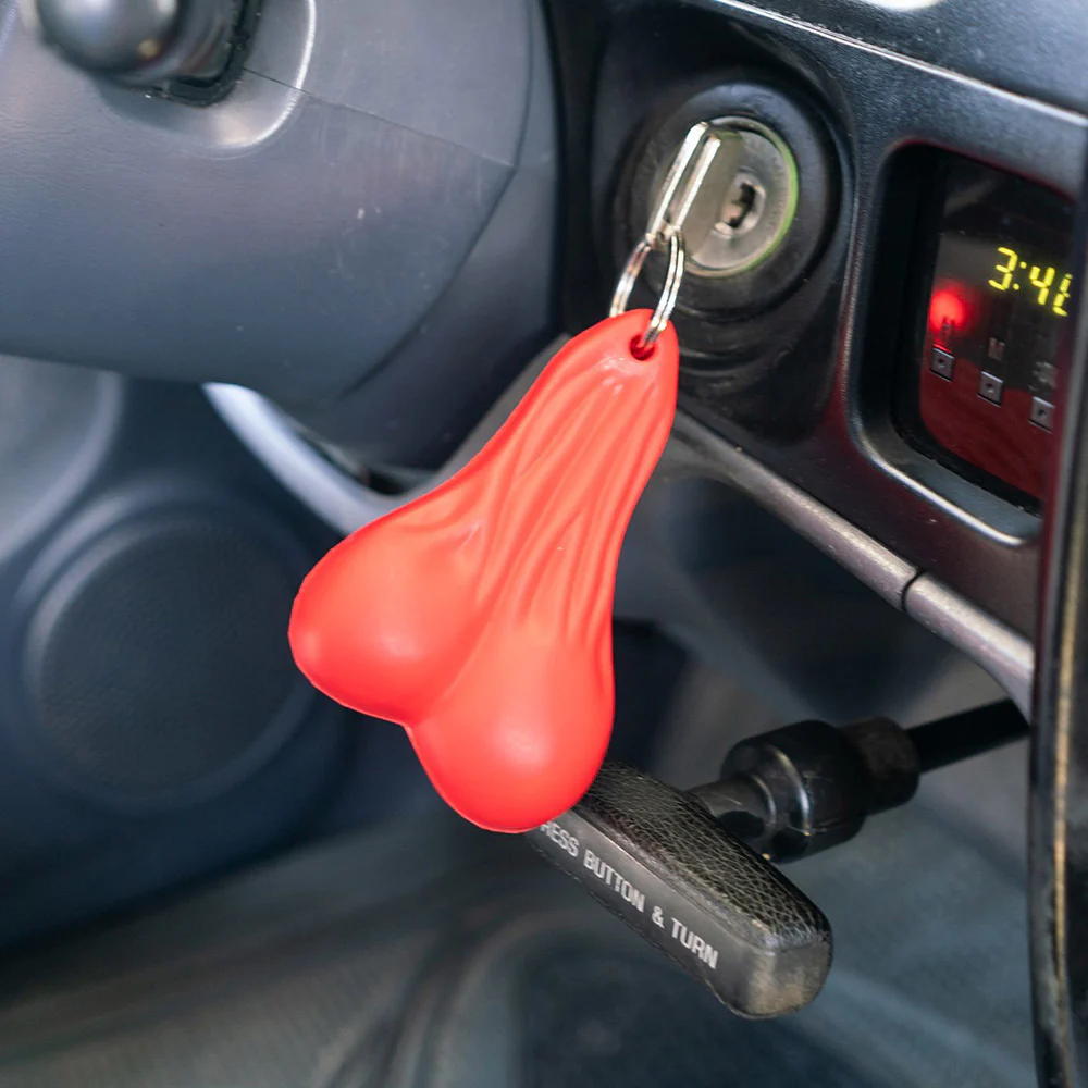 4-1/4"H x 2-3/4"W Stress Ballz Keychain - Image 4