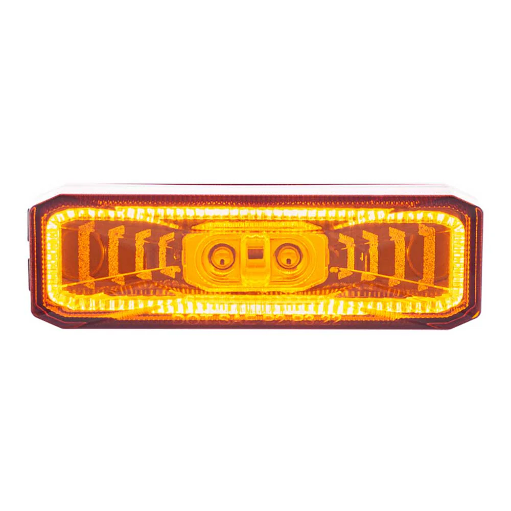4" 10 LED Rectangular Abyss Marker Light