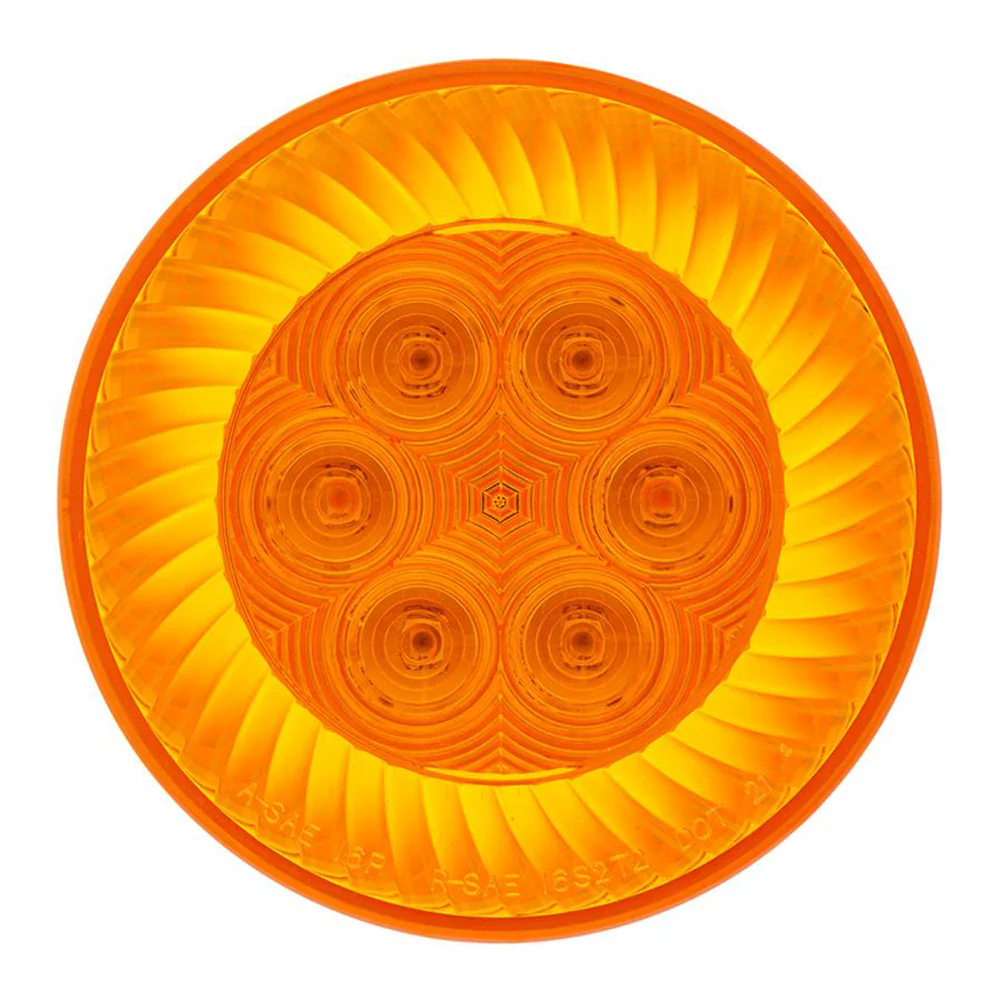 4" 16 LED Amber Turbine Turn Signal Light - Image 2