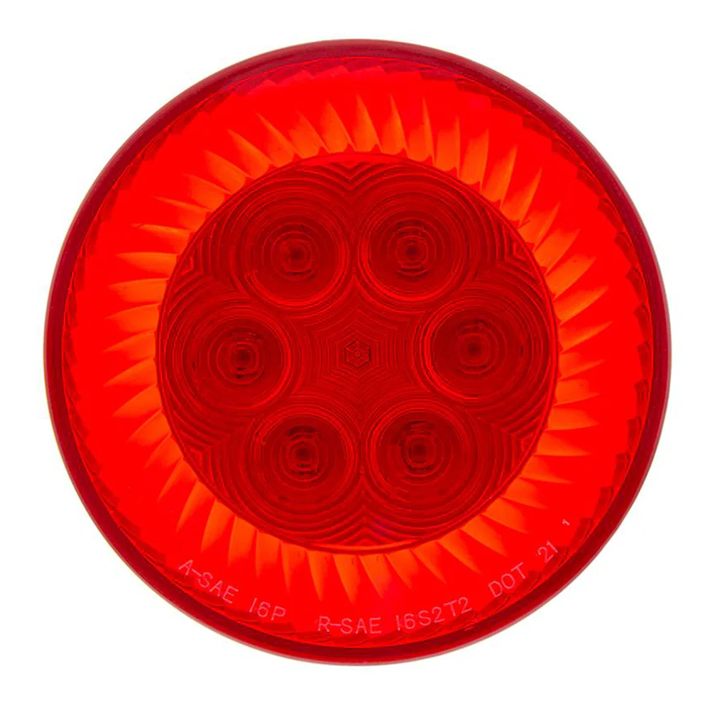 4" 16 LED Red Turbine Stop, Turn & Tail Light - Image 2