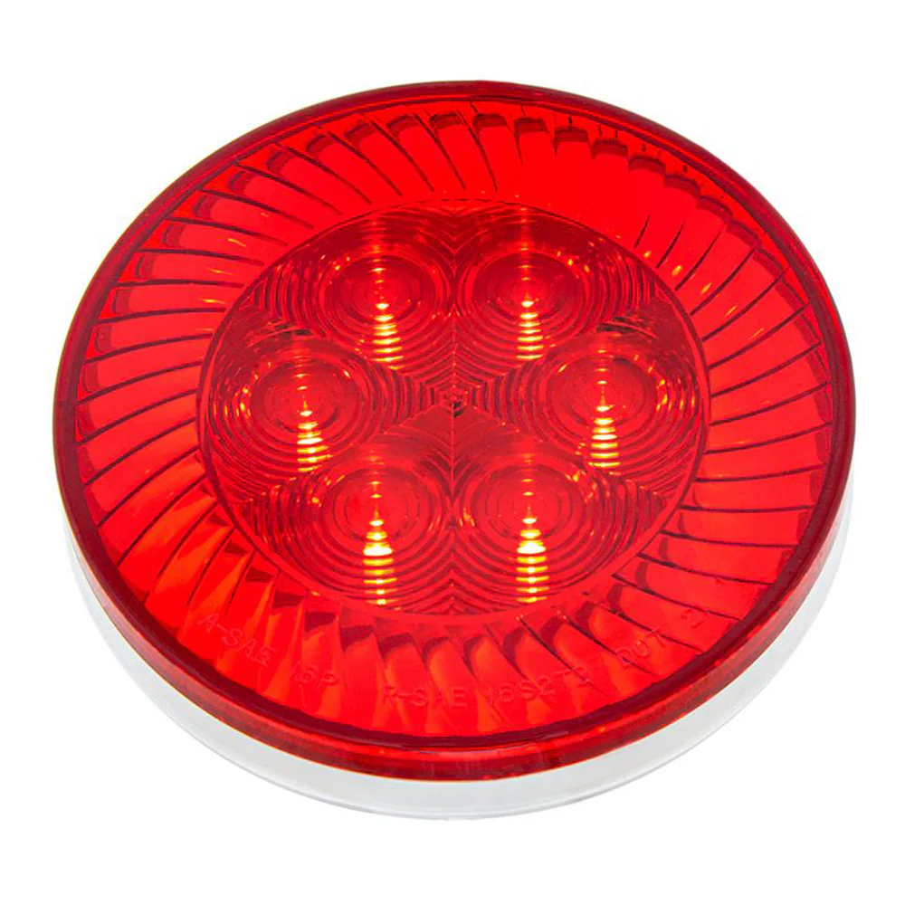4" 16 LED Red Turbine Stop, Turn & Tail Light - Image 4