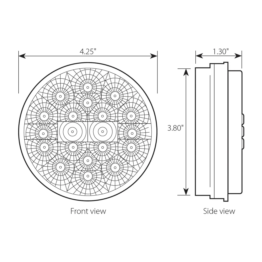 4" 20 LED Spyder Light - Image 3