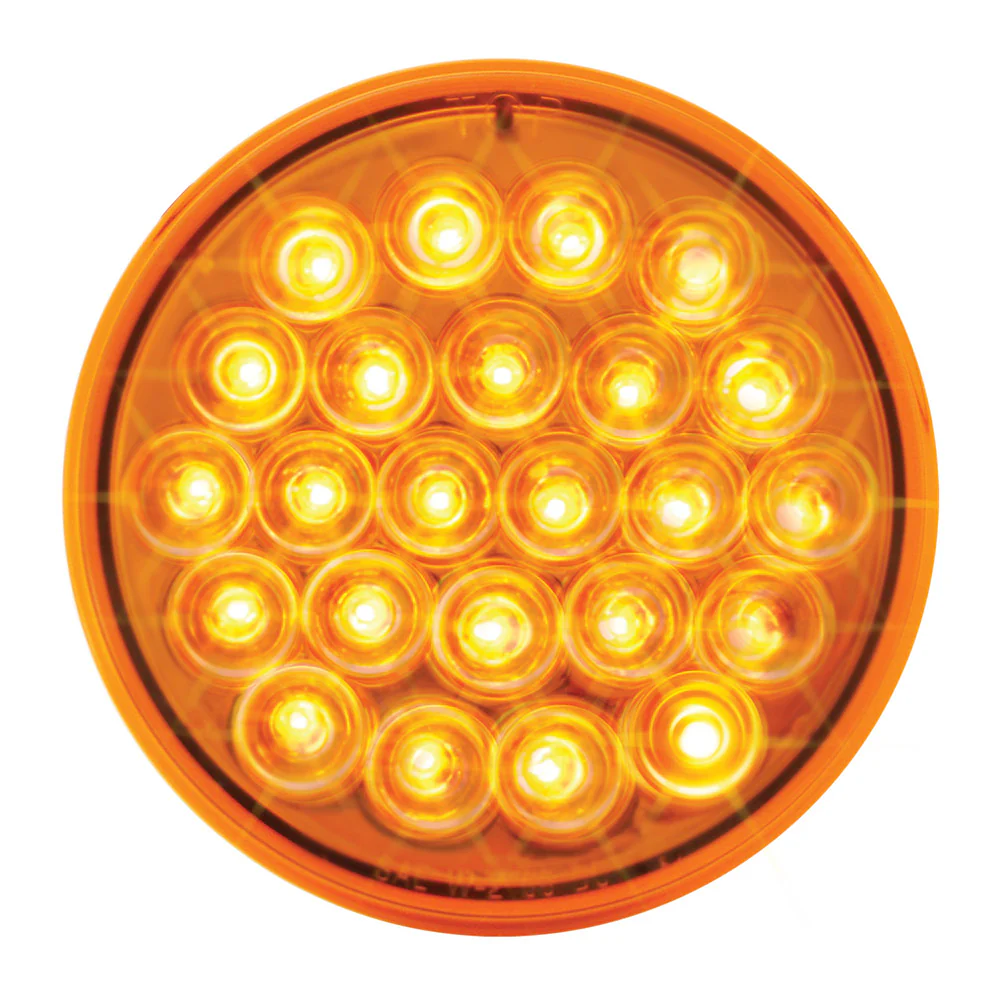 4" 24 LED Pearl Strobe Light - Image 2