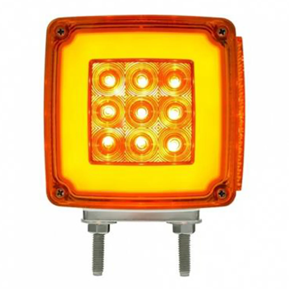 4" 28 LED Square Double Face GLO Light - Image 5