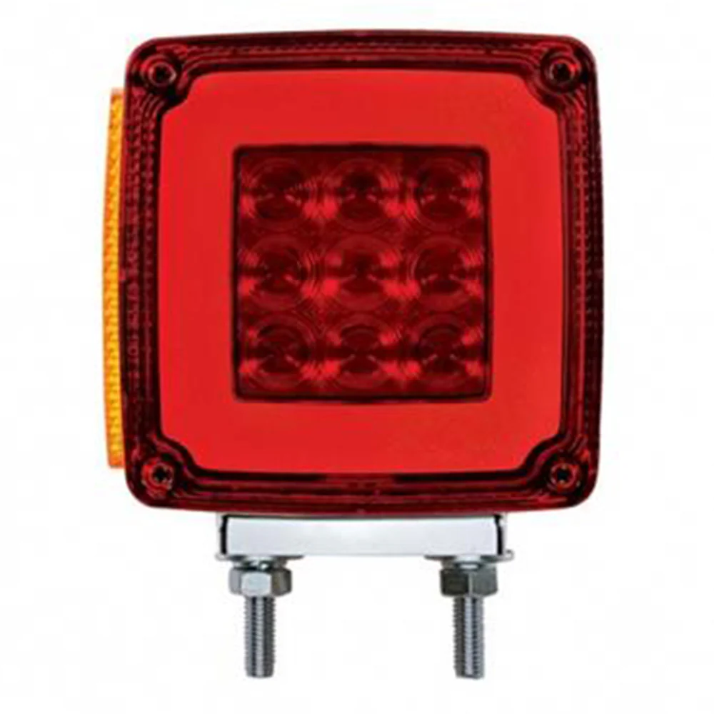 4" 28 LED Square Double Face GLO Light - Image 6