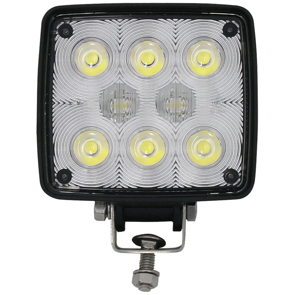 4-3/8" 8 LED Rectangular Work Light - Image 2