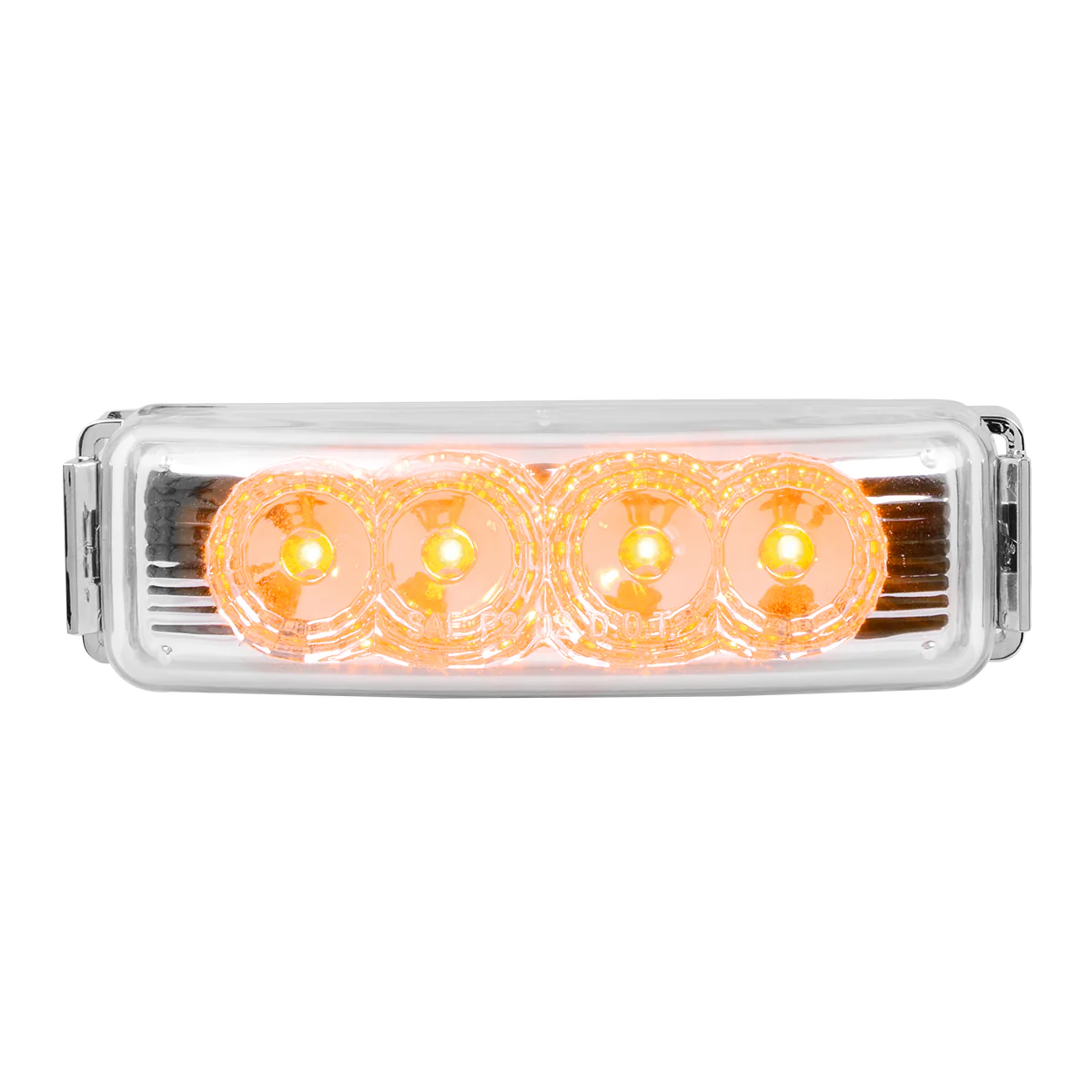 4" 4 LED Spyder Light with Chrome Rim - Image 3